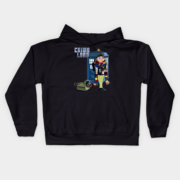 Crime Lord Kids Hoodie by Lmann17